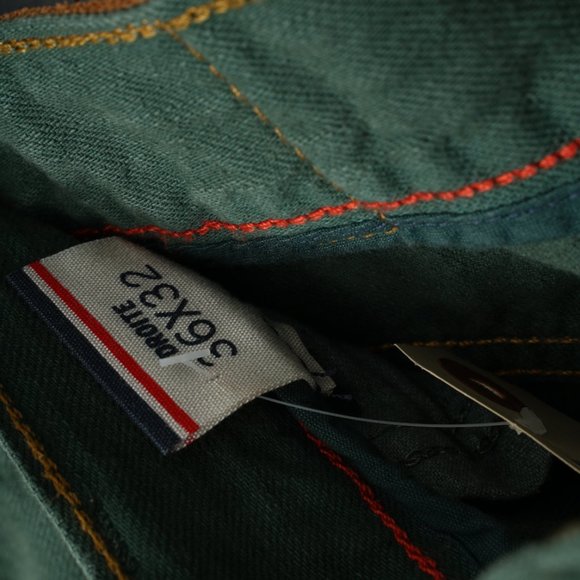 Tommy Hilfiger Green Denim Men's Jean Trousers | size 36x32 - Picture 3 of 10